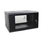 Gabinete de Pared de 6U con Puerta de Cristal Templado, 455 mm de Profundidad Total, Rack de 19in, Acero Reforzado Color Negro. - Image 3