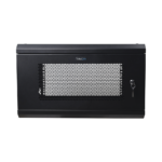 Gabinete de Pared de 6U con Puerta Perforada, 455 mm de Profundidad Total, Rack de 19'', Acero Reforzado Color Negro