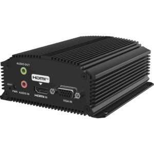 Codificador de Vídeo (Encoder) / Entrada HDMI o VGA / 1 Entrada de Audio