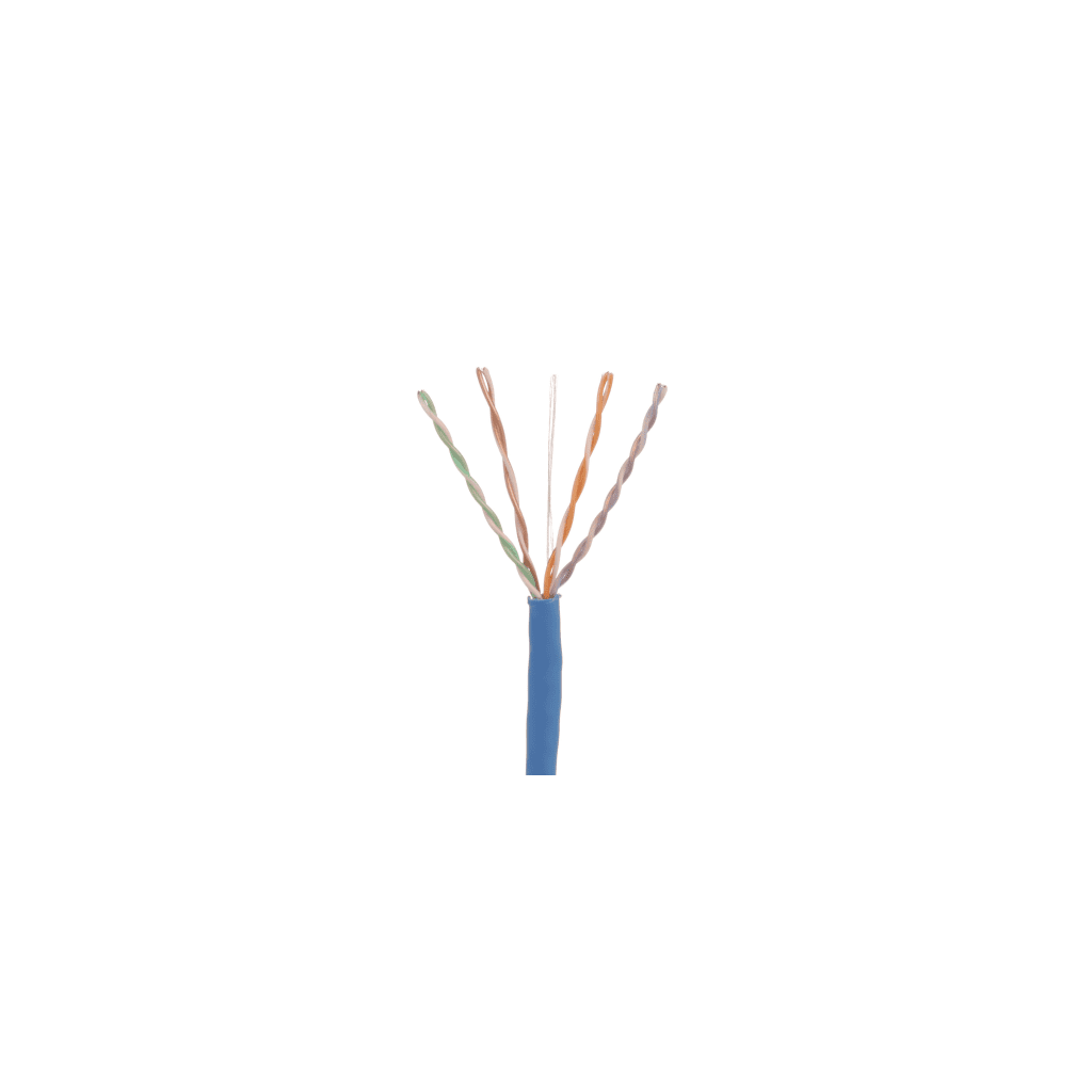 Bobina de Cable UTP 305 Metros (1000 Pies) de Cobre, TX6000? PanNet, Azul, Categor?a 6 (24 AWG), CMP (Plenum), de 4 Pares