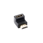 Adaptador HDMI de 90 Grados Macho a Hembra / Hacia Abajo / HDMI 2.0 4K@60Hz / Proporciona Flexibilidad Sin Doblar los Cables HDMI - Image 3