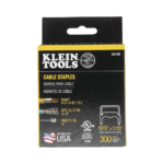 Paquete de 300 Grapas con Aislamiento, para Cables NM (Romex?) como 14/3, 14/3G, 12/3 y otros cables de hasta 11/32 x 19/32 (9 mm x 15 mm / 0.35 x 0.59 pulgadas). - Image 4