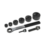 Juego de 6 Sacabocados de 1/2 a 2 Pulgadas (12.7 a 50.8 mm). con Estuche