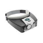 Lampara LED en correa frontal con lentes de aumento 1.8X, 2.6X y 5.8X. - Image 2