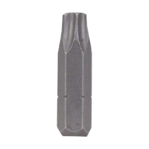 Punta torx tipo T6 hexagonal de 1/4” x 1” de largo