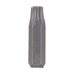 Punta torx tipo T6 hexagonal de 1/4” x 1” de largo
