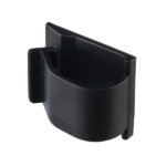 Clip de Nylon 6.6 con Adhesivo, Para Cables de Hasta 9.7 mm de Diámetro, Uso Interior/Exterior, Color Negro, Paquete de 100pz - Image 3