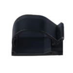 Clip de Nylon 6.6 con Adhesivo, Para Cables de Hasta 9.7 mm de Diámetro, Uso Interior/Exterior, Color Negro, Paquete de 100pz