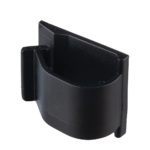 Clip de Nylon 6.6 con Adhesivo, Para Cables de Hasta 15.8 mm de Diámetro, Uso Interior/Exterior, Color Negro, Paquete de 100pz - Image 3