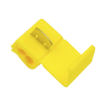 Conector rápido / 12 - 10 AWG / Amarillo / Empalme seguro y rápido sin pelar cables / Paquete de 25 piezas.