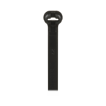 Cincho Dome-Top Nylon 6.6, 378mm largo x 7mm ancho, Color Negro. Paquete de 250 piezas