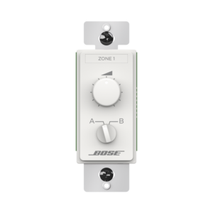 Contolador de Volumen | Selector de fuente 2 pasos | Blanco