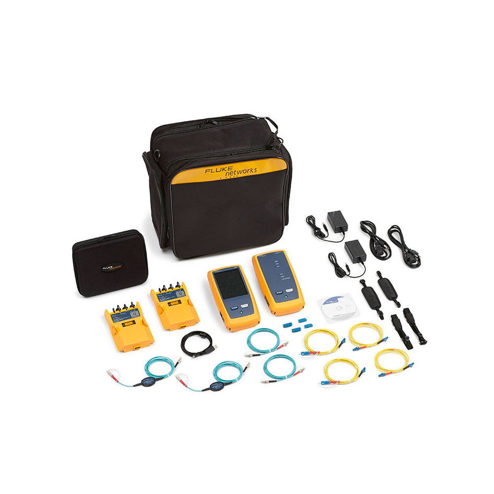 Certificador CertiFiber Pro Quad, para Fibra ?ptica Multimodo 50?m y Monomodo, Con WiFi Integrado y Pantalla LCD de 5.7 Pulgadas (14.48 cm), Versi?n Internacional