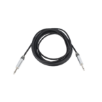 Cable de Audio | Plug 1/4 in a Plug 1/4 in Mono | Carcasa Cromada | Conectores Seetronic | Ideal para Instrumentos | Longitud 5m - Image 2