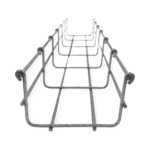 Charola Bimetálica Tipo Malla 54/100 mm, Ideal Para Utilizarse al Exterior o Zonas Húmedas, Hasta 86 Cables Cat6, Tramo de 3 Metros