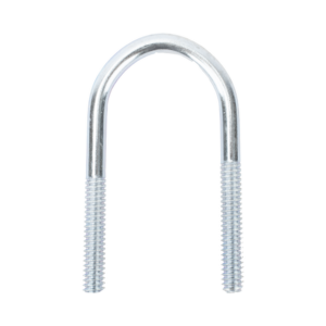 Abrazadera tipo U de 1 1/4", con acabado Electro Zinc, no incluye tuercas y arandelas