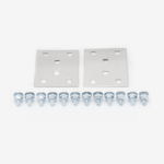 Escalera de Aluminio Portacables / Perfil Z / Peralte 3 1/4" /Paso 9" / Ancho 9" / 3.66 metros / Capacidad Máx. 205 Cables / Incluye Cople Union y Tornillería - Image 2