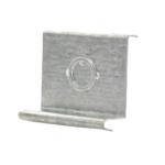 Placa salida a tubo automática con chequeador 1/2 y 3/4 de 66 mm, con acabado Electro Zinc - Image 2