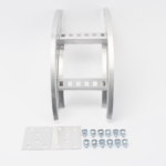 Curva Vertical Exterior de Aluminio de 90° Perfil Z / Peralte 3 1/4" / Ancho 6" / Radio 8" / Incluye Tornillería - Image 2