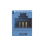 Conector Jack RJ45 Estilo TG, Mini-Com, Categor?a 5e, de 8 Posiciones y 8 Cables, Color Azul - Image 2