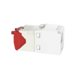 Conector Jack RJ45 Estilo TG, Mini-Com, Categor?a 5e, de 8 Posiciones y 8 Cables, Color Blanco - Image 3