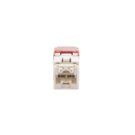 Conector Jack RJ45 Estilo TG, Mini-Com, Categor?a 6, de 8 Posiciones y 8 Cables, Color Rojo - Image 4