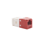 Conector Jack RJ45 Estilo TG, Mini-Com, Categor?a 6, de 8 Posiciones y 8 Cables, Color Rojo - Image 5
