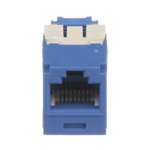 Conector Jack RJ45 Estilo TG, Mini-Com, Categor?a 6A, de 8 Posiciones y 8 Cables, Color Azul - Image 3