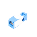 Conector Jack RJ45 Estilo TG, Mini-Com, Categor?a 6A, de 8 Posiciones y 8 Cables, Color Azul - Image 5