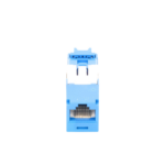 Conector Jack RJ45 Estilo TG, Mini-Com, Categor?a 6A, de 8 Posiciones y 8 Cables, Color Azul - Image 6