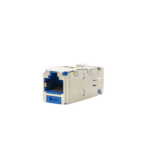 Conector Jack RJ45 Blindado, Estilo TG, Mini-Com, Categor?a 6A, de 8 Posiciones y 8 Cables, Color Azul - Image 2