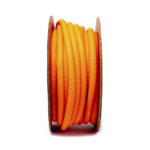 Tubo Corrugado Abierto para Protección de Cables, 1in (25.4 mm) de Diámetro, 30.5 m de Largo, Color Naranja - Image 2