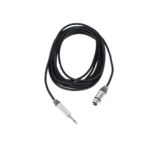 Cable de Audio | XLR 3 Polos Hembra a Plug 1/4 in mono | Conector Seetronic Serie M SCMF3 - MP2X | Longitud 3m - Image 3