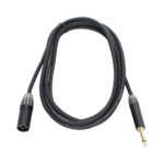 Cable de Audio | XLR 3 Polos Macho a Plug 1/4 in mono | Conector Seetronic Serie M SCMF3 - MP2X | Longitud 3m - Image 2