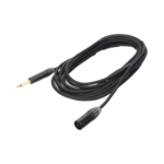 Cable de Audio | XLR 3 Polos Macho a Plug 1/4 in mono | Conector Seetronic Serie M SCMF3 - MP2X | Longitud 5m - Image 2