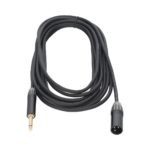 Cable de Audio | XLR 3 Polos Macho a Plug 1/4 in mono | Conector Seetronic Serie M SCMF3 - MP2X | Longitud 5m - Image 4
