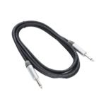 Cable de Audio | Plug 1/4 in a Plug 1/4 in Stereo | Carcasa Cromada | Conectores Seetronic | Longitud 3m - Image 4