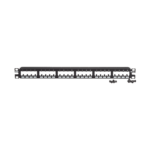 Panel de Parcheo Modular Mini-Com (Sin Conectores), Plano de Instalaci?n al Ras, Sin Blindaje, de 24 Puertos, 1UR - Image 4