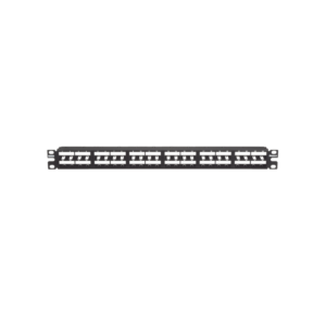 Panel de Parcheo Modular Mini-Com (Sin Conectores), Plano, Sin Blindaje, Alta Densidad, Identificaci?n Pre-Impresa, de 48 Puertos, 1UR