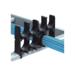 Espaciador de Cables de Nylon 6.6, Con 1 Espacio de 1.25 in (31.8 mm) de Diámetro, Color Negro, 1 Pieza