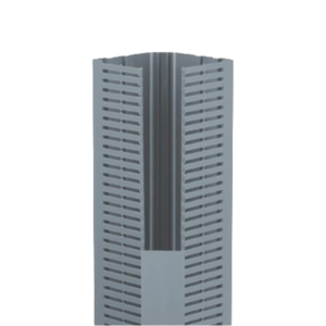Canaleta para Cable en Esquina, 5.33" x 4.58", 6 Pies, Color Gris