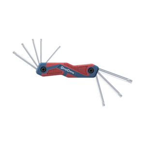 Juego de 8 llaves hexagonales tipo Torx® , porta llaves tipo navaja.,