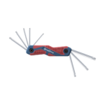 Juego de 8 llaves hexagonales tipo Torx® , porta llaves tipo navaja.,