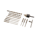 Juego de 14 piezas de Brocas, Cinceles y Broquero SDS Plus Makita - Image 3
