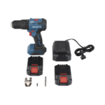 Rotomartillo / Taladro Inalámbrico de 20V sin Carbones, Broquero de 1/2", incluye 2 Baterías de 2.0 Ah, Cargador y Maletín - Image 6
