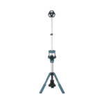 Lampara con Torre para Iluminación Inalambrica con tres Cabezales Multidireccionales , se extiende hasta 2.2 metros, Utiliza batería LXT® Litio???Ion de 18V.
