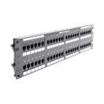 Panel de Parcheo de Impacto (110), Plano, Categor?a 6A, de 48 Puertos, 2UR - Image 3