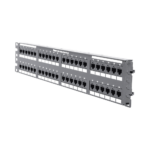 Panel de Parcheo de Impacto (110), Plano, Categor?a 6A, de 48 Puertos, 2UR - Image 2