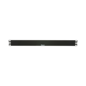 Tapa Ciega Para Rack Estándar de 19in, Plano, de Acero, 1UR, Color Negro