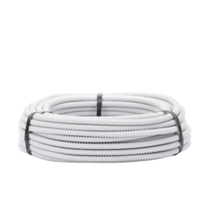 Tuberia flexible (Vaina) diflex, PVC Auto-extinguible, de 10 mm, rollo de 30 m